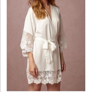 BHLDN Flora Nikrooz Farrah Bridal Robe